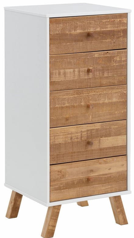 Rondo-Kist - 5-laden - Wit Houtlook
