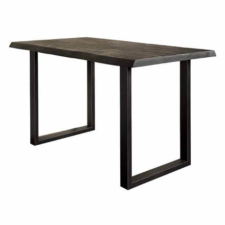 Tower Living Bartafel Ultimo - Rechthoek Zwart Hout - 140x90x95cm