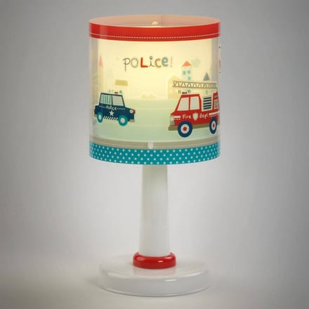 Dalber Kindertafellamp Police, G4, Ø 15 cm