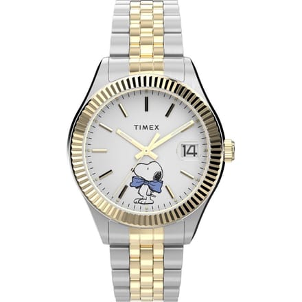 Timex Peanuts Legacy Bowtie TW2Y11100 Horloge - Staal - Multi - Ø 34 mm