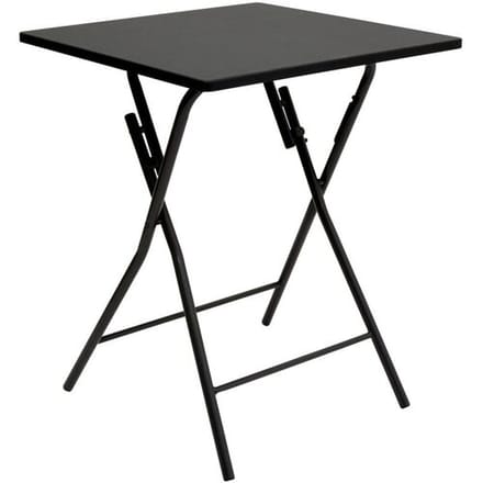 Vouwtafel Hespéride Staal Zwart/Gris (60 x 60 x 75 cm)