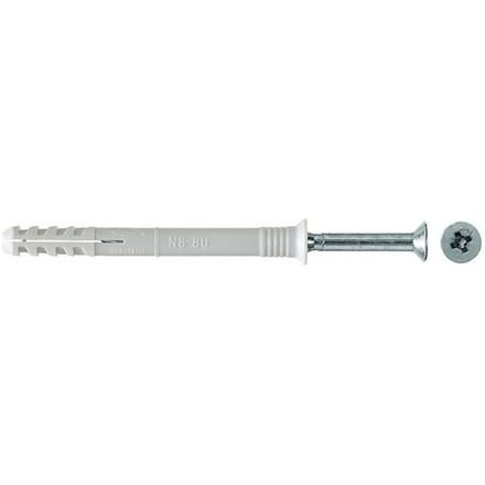 Fischer Hammerfix N 6 x 80/50 S with countersunk head gvz (100pcs)