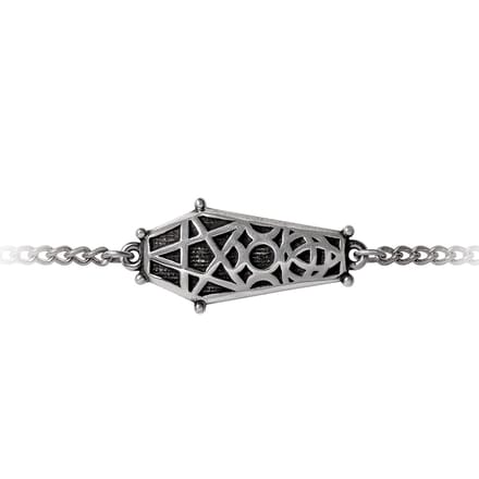 Alchemy - Hex Coffin Armband - Zilverkleurig