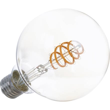 LUUMR Smart LED lamp G95 E27 amber 4,9W Tuya WLAN