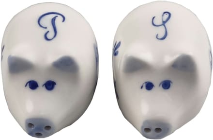 Elcee-Haly – Tafelen - Peper & Zout - Varkens - Delftsblauw