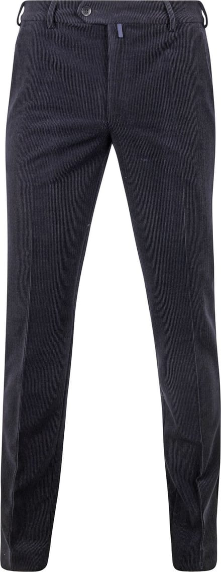 Meyer Chino Roma Wol Corduroy Donkerblauw (navy) - Maat 56 - Heren