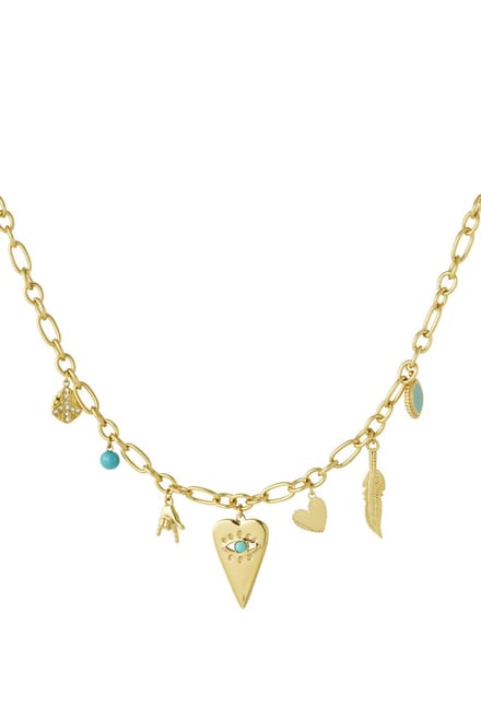 Bedelketting | ketting | bedels | goud | stainless steel