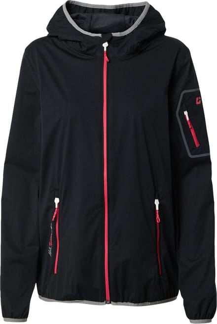 Killtec Trin Women Softshell Jacket - Outdoorjas - Dames - Zwart - Maat 38