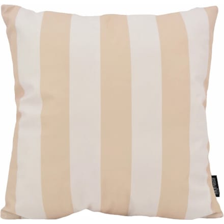 Gek op kussens! Sierkussen streep crème/beige | 45 x 45 cm | katoen/polyester