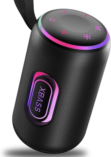 Draagbare Bluetooth Luidspeaker met Licht en 30 Uur Batterijduur