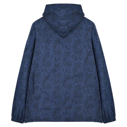 Lambretta Heren Paisley Field Jacket (Marine)