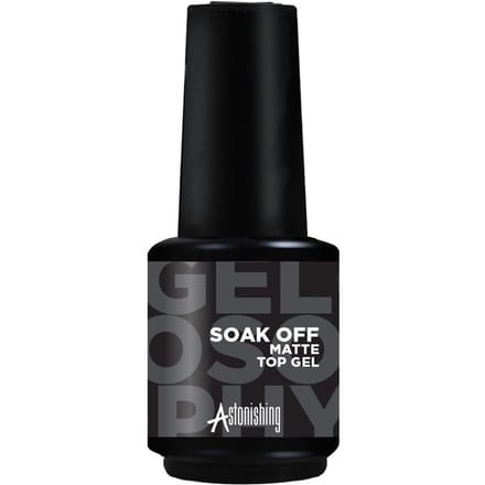 Astonishing Soak Off Matte Top gel 15ml