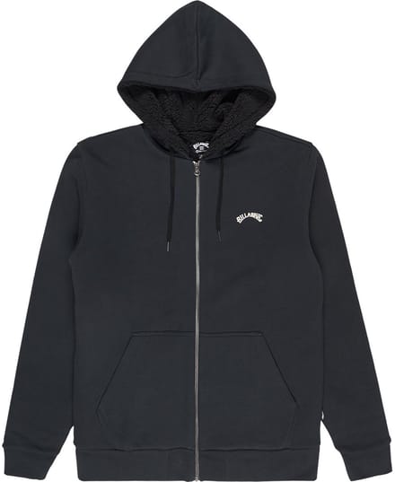 Billabong Arch Sherpa Sweatshirt Met Rits Zwart M Man