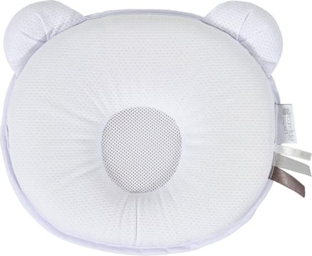 Candide - Baby Kussen - Plat hoofd - Petit Panda air+ - wit