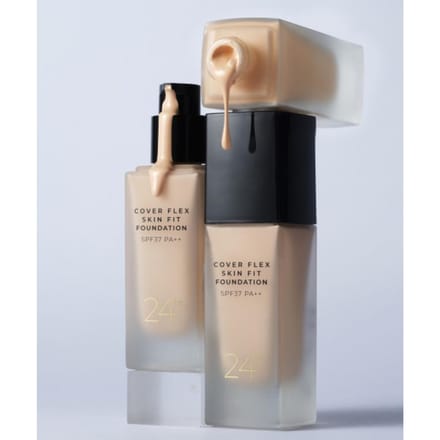 Bom Cover Flex Skin Fit Foundation Spf37 Pa++ 30ml #21 rosy beige gray