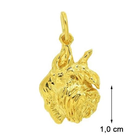 Blinx Jewels Vergulden Hanger Schotse Terriër