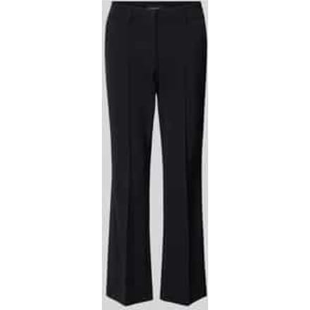 Flared stoffen broek in verkorte pasvorm model 'FARAH'