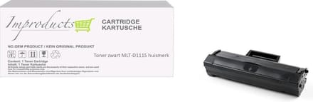Improducts® Toner - Alternatief Samsung MLTD111S / MLT-D111s zwart XL inhoud