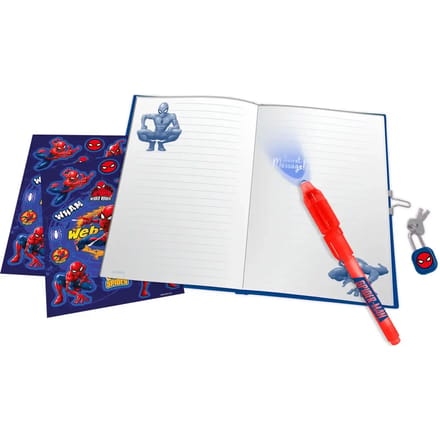 Agenda met magische pen Kids Licensing Marvel Spiderman