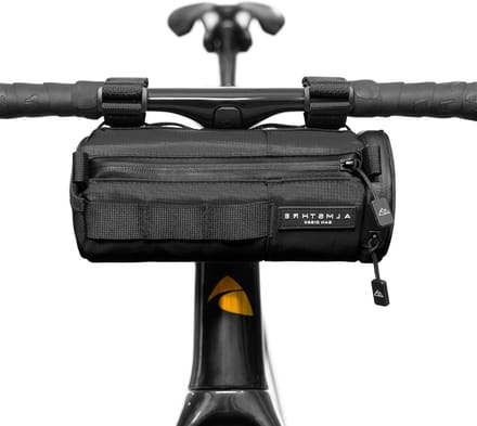 Compacte Bartas - Fietsstuurtas - Fietsen Opslag - Hardshell Constructie - 3.5 Inch Diameter - Middernacht Zwart