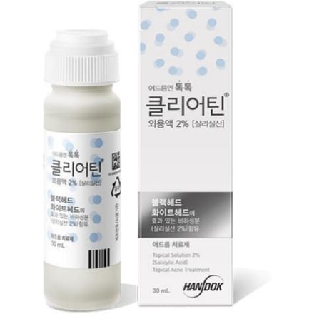 [Handok] Acne Tok Tok Clear Teen 30ml Salicylzuur 2% Topische Oplossing white