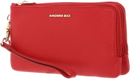 Leren dames portemonnee met dubbele compartimenten Mandarina Duck