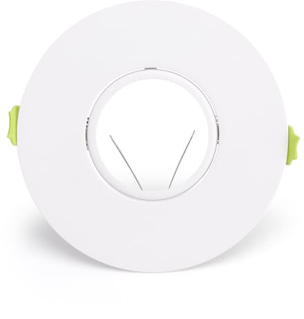 Integral inbouwspot Wit rond kantelbaar | zaagmaat 7-10cm | incl. GU10 fitting excl. lichtbron | GU10