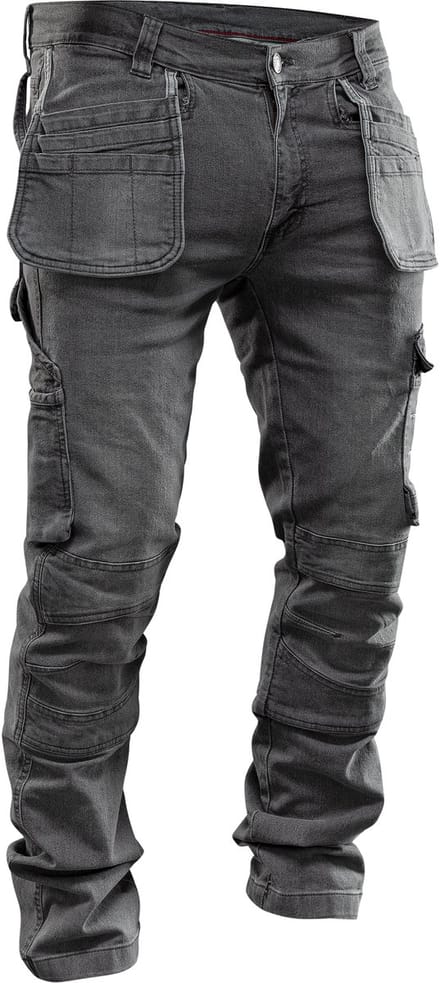 Steve Jeans - Mendura Denim Werkbroek - Grijs
