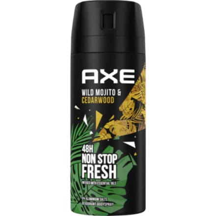 Axe - Deodorant - Spray - Wild - Green Mojito & Cedarwood - 150ml