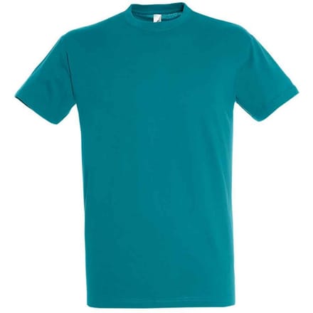 SOLS Unisex Regent T-shirt voor volwassenen (Eendenblauw)