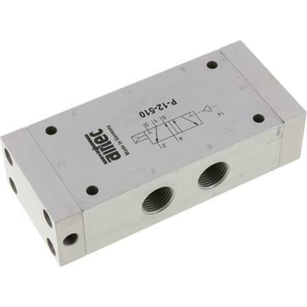 5/2 G1/2'' Luchtgestuurd Ventiel 1-10bar/14-140psi Airtec