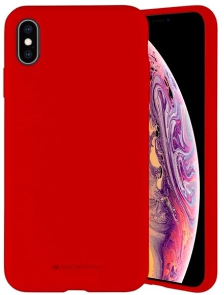 Mercury - Silicone Hoesje - iPhone 14 Pro - Rood - Hoogwaardige Bescherming