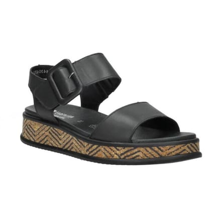 Rieker Sandalen zwart Synthetisch - Dames - Maat 38