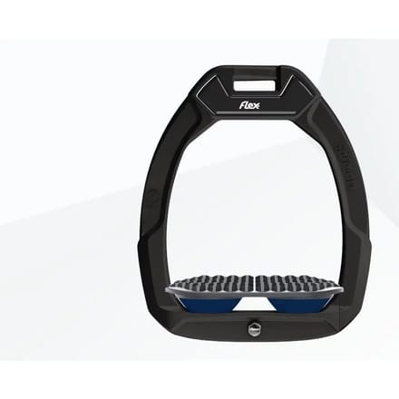 Veiligheidsstijgers Paardrijden Endurance Zwart/Grijs/Marine Flex-On Safe-On