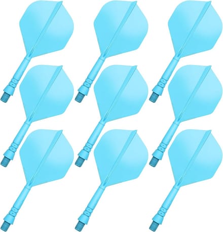 9-delige Set Dartschachten en Dartflights - Universele Accessoires voor Darts