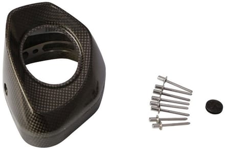 Akrapovic Carbon V-ec235 Uitlaat Eindkap Zwart