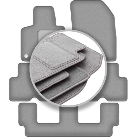 Automatten asgrijs voor: Citroen C4 Grand Spacetourer 7-zits (2013-2021)