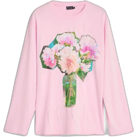 Dames-T-shirt met lange mouwen Desigual Abroath