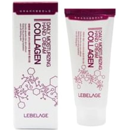 Crème mains hydratante quotidienne au collagène LEBELAGE 100 ml white