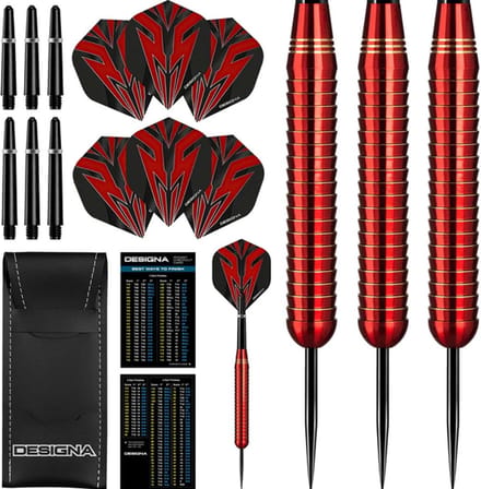 Designa Mako Shark Grip Red -22 gram