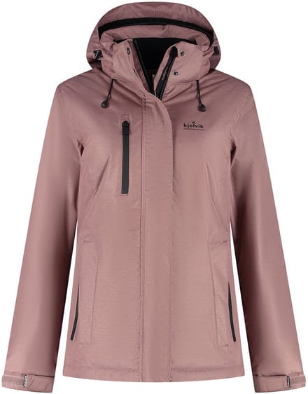 Kjelvik Yrsa Dames Outdoorjas - Pink