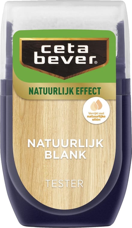 Cetabever - Natuurlijk Effect Buiten Tester - Natuurlijk Blank - 30 Ml