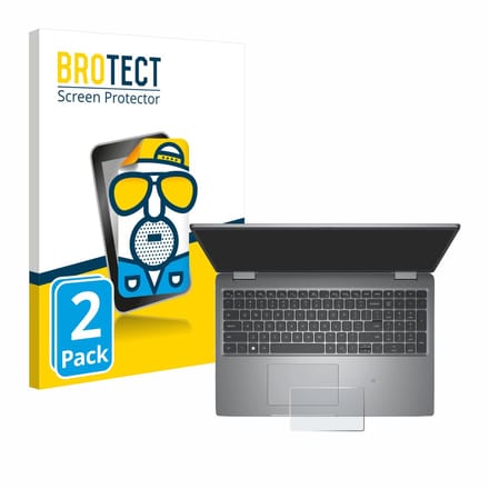 BROTECT - Screenprotector voor Dell Latitude 5540 Touchpad - Folie Beschermfolie matte 2 Stuks