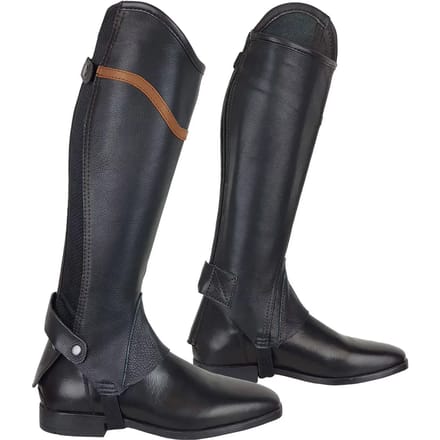 Mini leren chaps York Rival