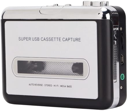 Cassette Speler USB naar MP3 Converter Draagbare Tape Drive met Heldere Geluidskwaliteit