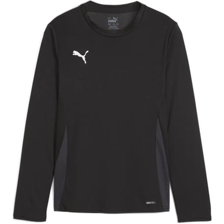 Puma Teamgoal Voetbalshirt Lange Mouw Kinderen - Zwart | Maat: 164