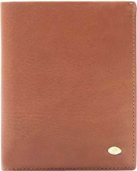 Esquire Leren Portemonnee Chicago Portrait Wallet Cognac Lichtbruin