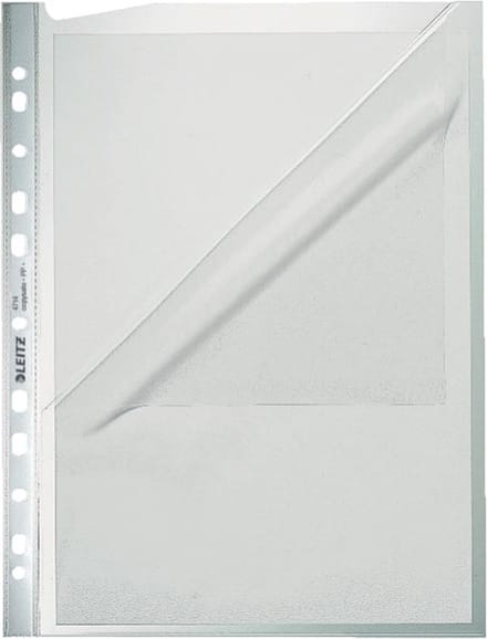 Leitz premium showtas, 11-gaats, transparant, pak van 100 5 stuks