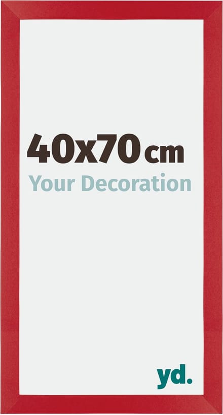 Your Decoration - Fotolijst 40x70 cm - MDF - Rood - Mura