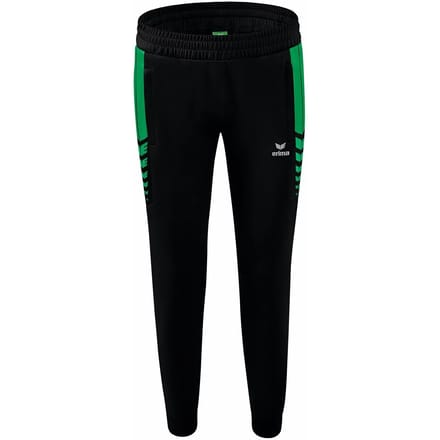 Erima Six Wings Worker Broek Dames - Smaragd / Zwart | Maat: 36